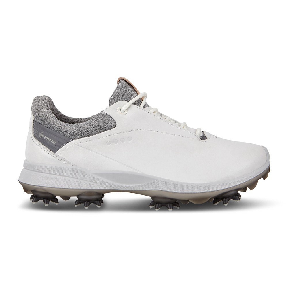 Womens Golf Shoes - ECCO Biom G3 - White - 0631VPAHJ